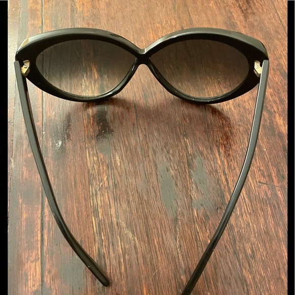 Tom Ford Black Cat Eye Sunglasses - Picture 4 of 13